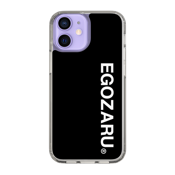 スリムプロテクションケース［ EGOZARU - ベーシックロゴ バーティカル ］