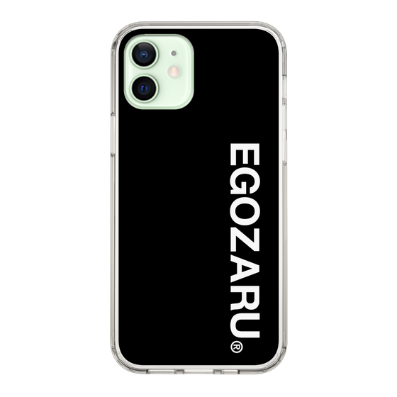 スリムプロテクションケース［ EGOZARU - ベーシックロゴ バーティカル ］