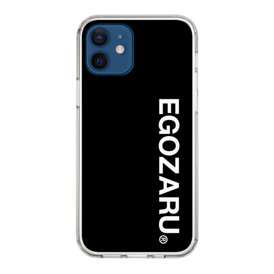 スリムプロテクションケース［ EGOZARU - ベーシックロゴ バーティカル ］