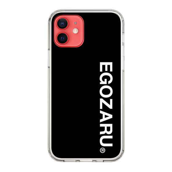 スリムプロテクションケース［ EGOZARU - ベーシックロゴ バーティカル ］