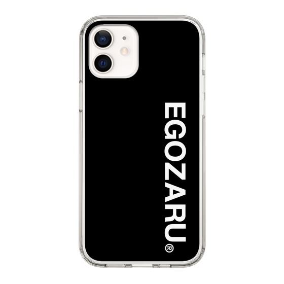 スリムプロテクションケース［ EGOZARU - ベーシックロゴ バーティカル ］