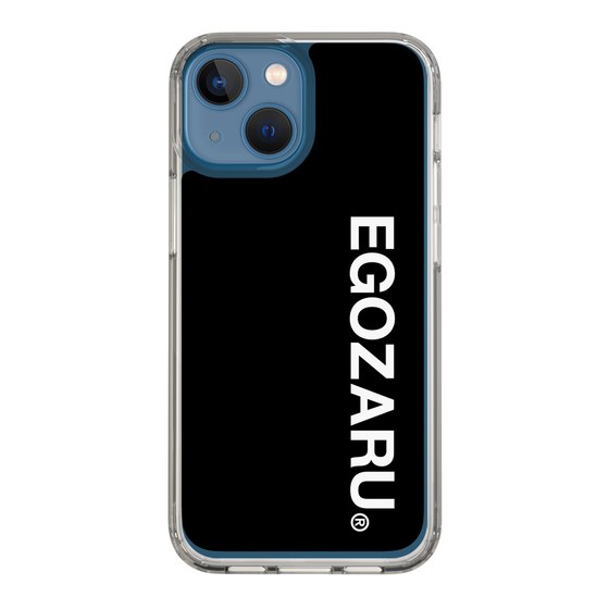 スリムプロテクションケース［ EGOZARU - ベーシックロゴ バーティカル ］