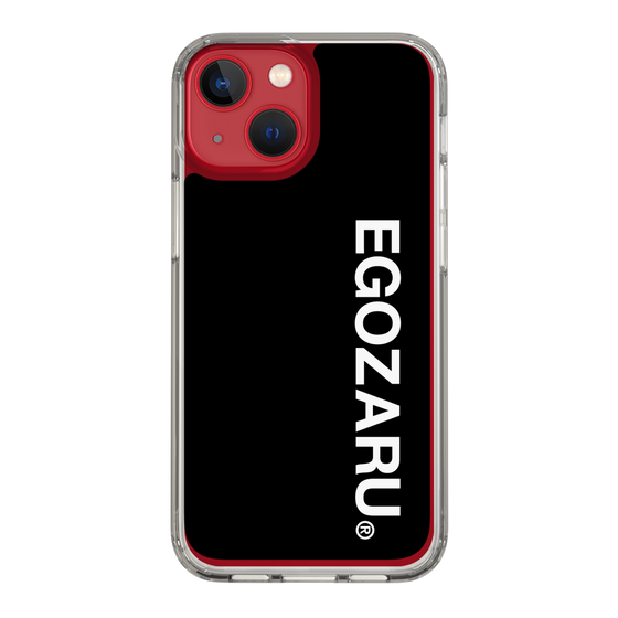 スリムプロテクションケース［ EGOZARU - ベーシックロゴ バーティカル ］