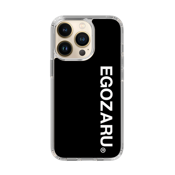 スリムプロテクションケース［ EGOZARU - ベーシックロゴ バーティカル ］