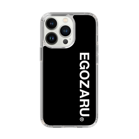 スリムプロテクションケース［ EGOZARU - ベーシックロゴ バーティカル ］