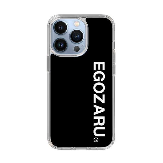 スリムプロテクションケース［ EGOZARU - ベーシックロゴ バーティカル ］