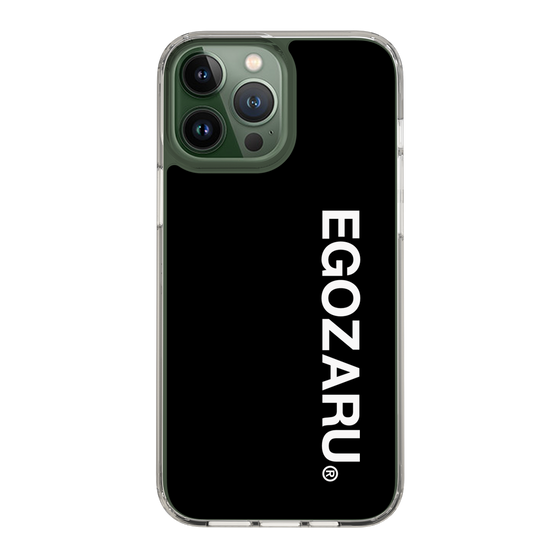 スリムプロテクションケース［ EGOZARU - ベーシックロゴ バーティカル ］