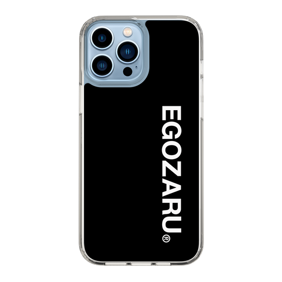 スリムプロテクションケース［ EGOZARU - ベーシックロゴ バーティカル ］