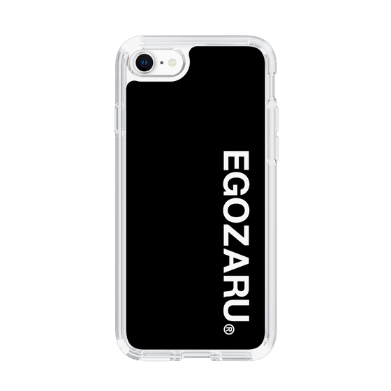 スリムプロテクションケース［ EGOZARU - ベーシックロゴ バーティカル ］