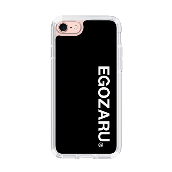 スリムプロテクションケース［ EGOZARU - ベーシックロゴ バーティカル ］