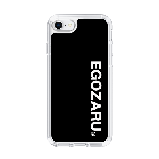 スリムプロテクションケース［ EGOZARU - ベーシックロゴ バーティカル ］