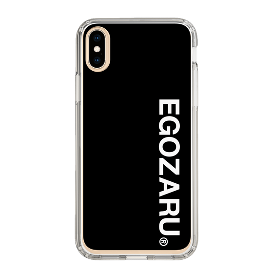 スリムプロテクションケース［ EGOZARU - ベーシックロゴ バーティカル ］