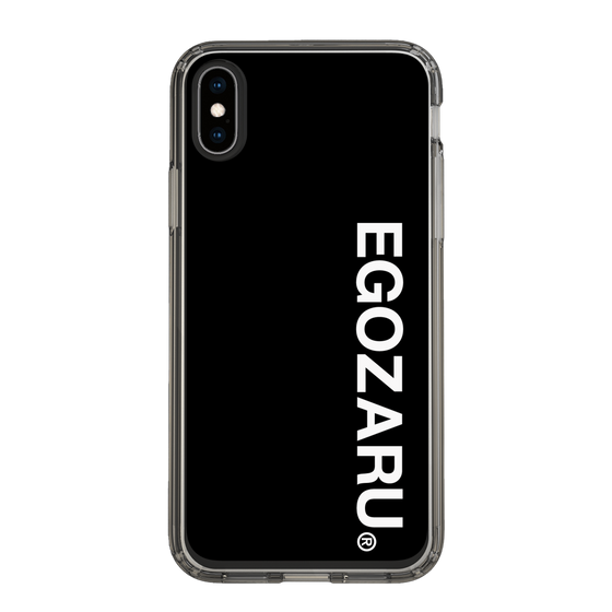 スリムプロテクションケース［ EGOZARU - ベーシックロゴ バーティカル ］