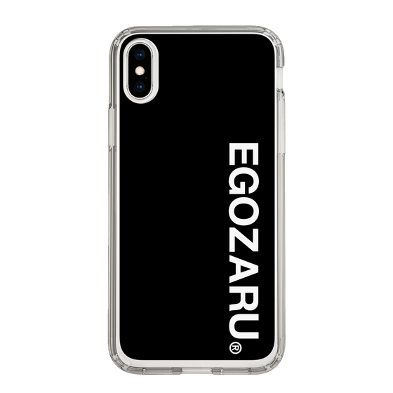 スリムプロテクションケース［ EGOZARU - ベーシックロゴ バーティカル ］