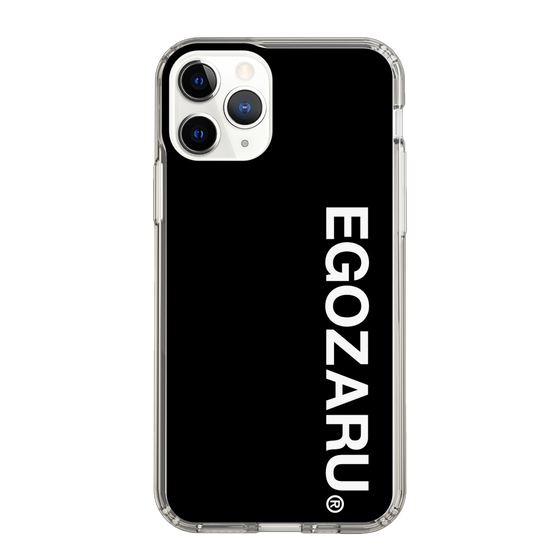 スリムプロテクションケース［ EGOZARU - ベーシックロゴ バーティカル ］