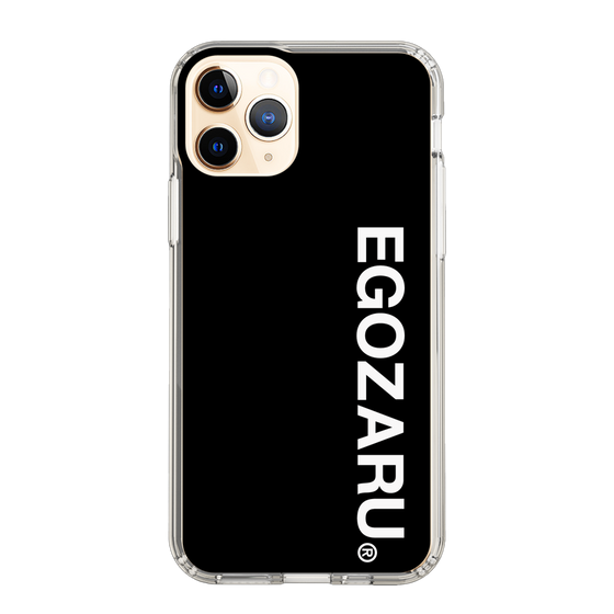 スリムプロテクションケース［ EGOZARU - ベーシックロゴ バーティカル ］