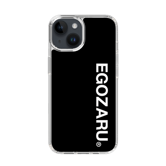 スリムプロテクションケース［ EGOZARU - ベーシックロゴ バーティカル ］