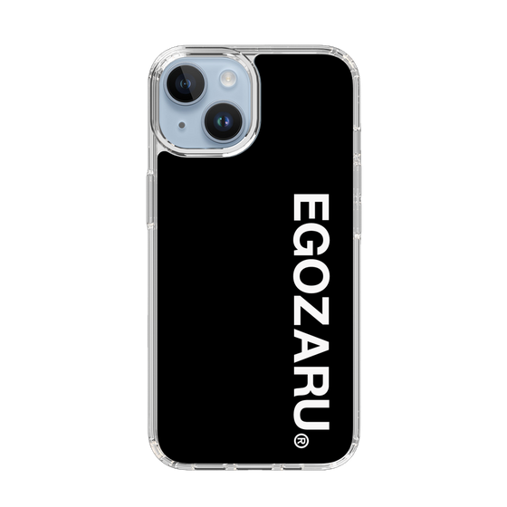 スリムプロテクションケース［ EGOZARU - ベーシックロゴ バーティカル ］