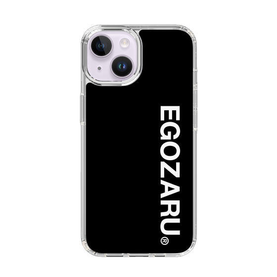 スリムプロテクションケース［ EGOZARU - ベーシックロゴ バーティカル ］