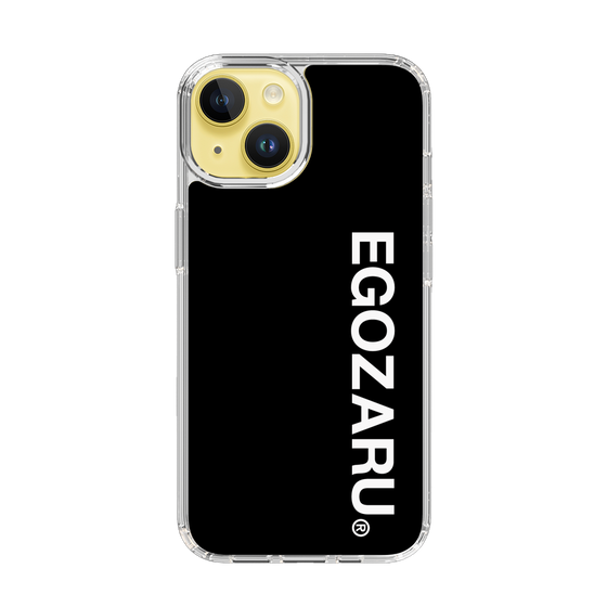 スリムプロテクションケース［ EGOZARU - ベーシックロゴ バーティカル ］