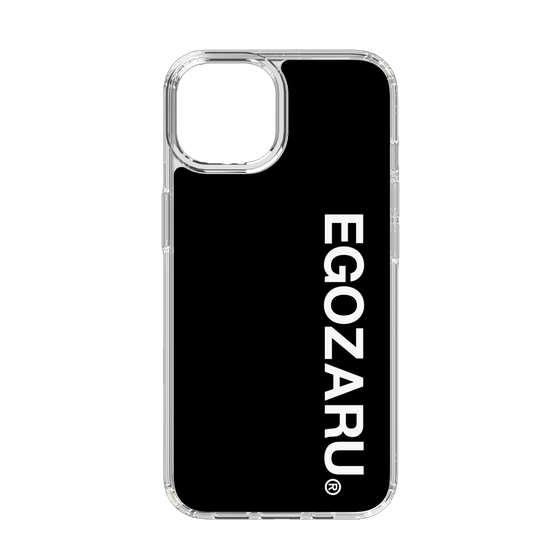 スリムプロテクションケース［ EGOZARU - ベーシックロゴ バーティカル ］