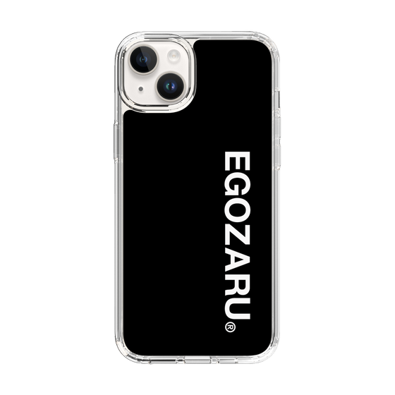 スリムプロテクションケース［ EGOZARU - ベーシックロゴ バーティカル ］