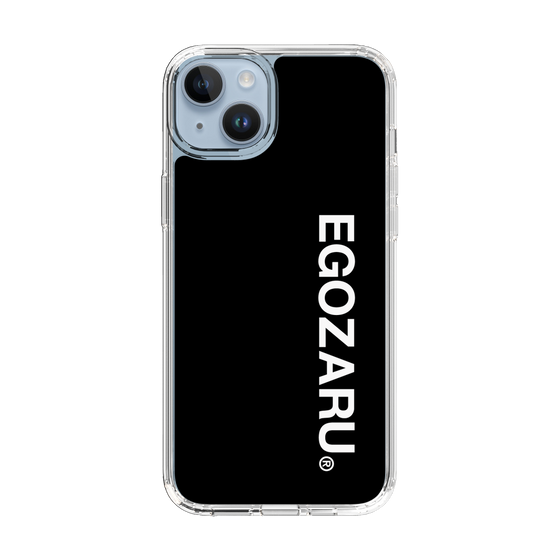 スリムプロテクションケース［ EGOZARU - ベーシックロゴ バーティカル ］