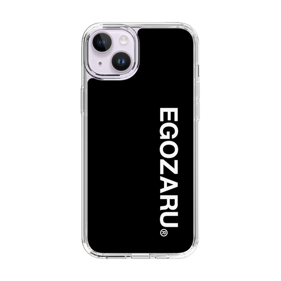 スリムプロテクションケース［ EGOZARU - ベーシックロゴ バーティカル ］