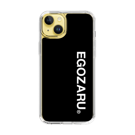 スリムプロテクションケース［ EGOZARU - ベーシックロゴ バーティカル ］