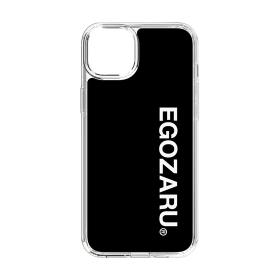 スリムプロテクションケース［ EGOZARU - ベーシックロゴ バーティカル ］