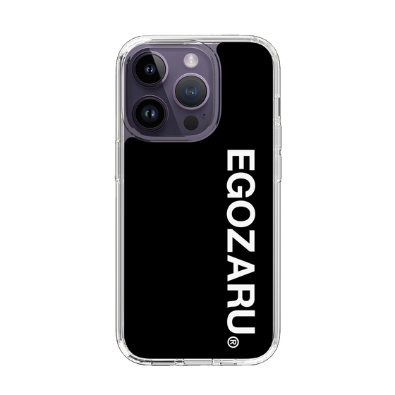 スリムプロテクションケース［ EGOZARU - ベーシックロゴ バーティカル ］