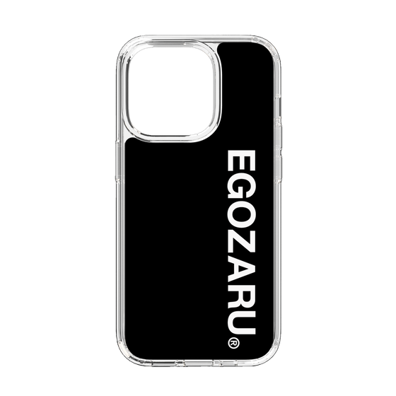 スリムプロテクションケース［ EGOZARU - ベーシックロゴ バーティカル ］