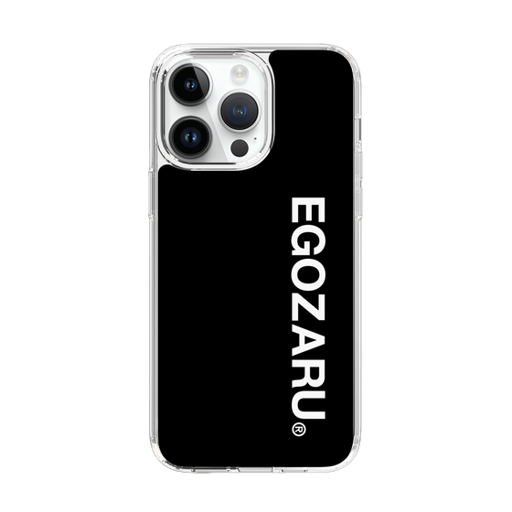 スリムプロテクションケース［ EGOZARU - ベーシックロゴ バーティカル ］