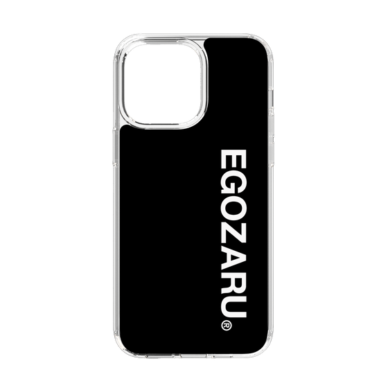 スリムプロテクションケース［ EGOZARU - ベーシックロゴ バーティカル ］