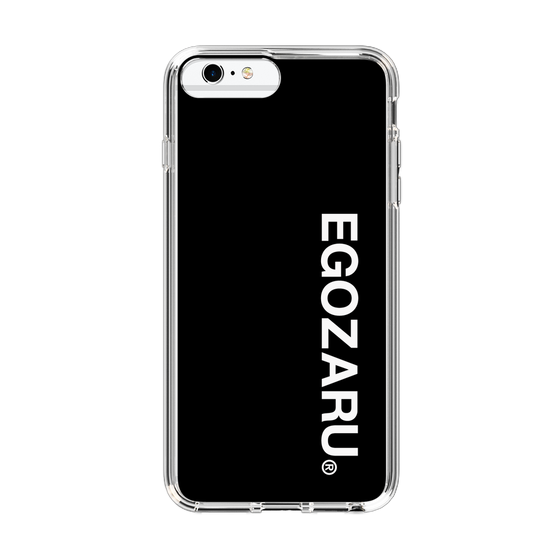 スリムプロテクションケース［ EGOZARU - ベーシックロゴ バーティカル ］
