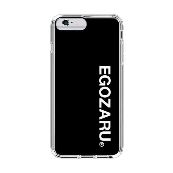 スリムプロテクションケース［ EGOZARU - ベーシックロゴ バーティカル ］