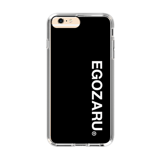 スリムプロテクションケース［ EGOZARU - ベーシックロゴ バーティカル ］