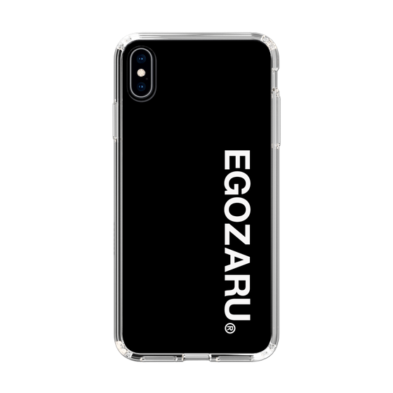 スリムプロテクションケース［ EGOZARU - ベーシックロゴ バーティカル ］