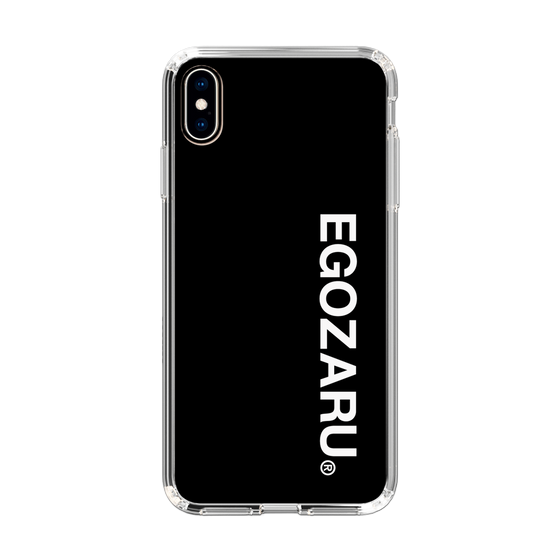 スリムプロテクションケース［ EGOZARU - ベーシックロゴ バーティカル ］