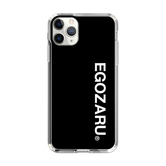 スリムプロテクションケース［ EGOZARU - ベーシックロゴ バーティカル ］