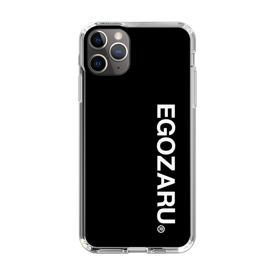 スリムプロテクションケース［ EGOZARU - ベーシックロゴ バーティカル ］