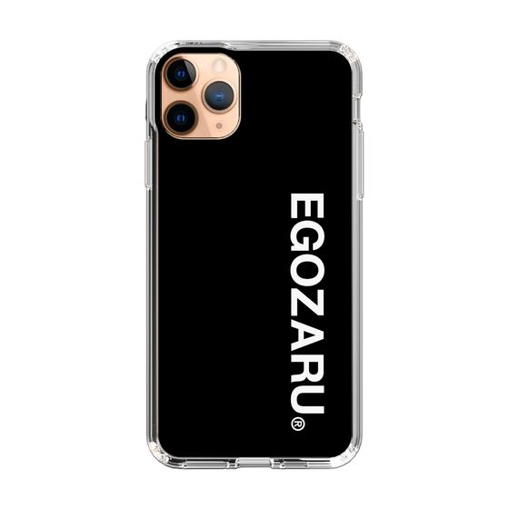 スリムプロテクションケース［ EGOZARU - ベーシックロゴ バーティカル ］