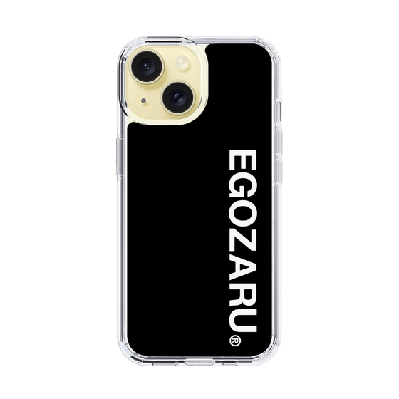 スリムプロテクションケース［ EGOZARU - ベーシックロゴ バーティカル ］