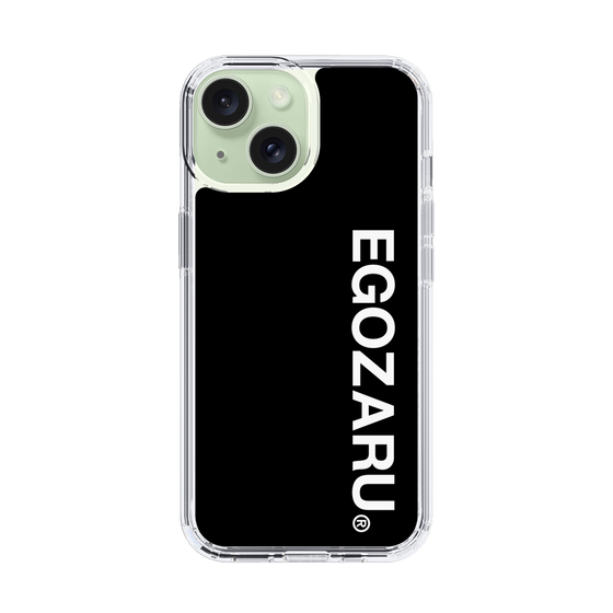 スリムプロテクションケース［ EGOZARU - ベーシックロゴ バーティカル ］