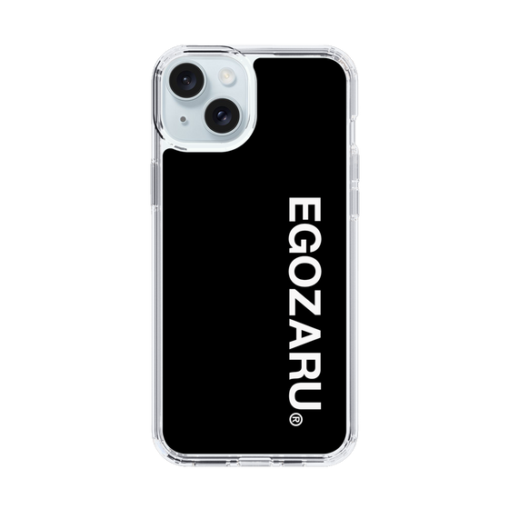 スリムプロテクションケース［ EGOZARU - ベーシックロゴ バーティカル ］