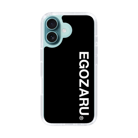 スリムプロテクションケース［ EGOZARU - ベーシックロゴ バーティカル ］