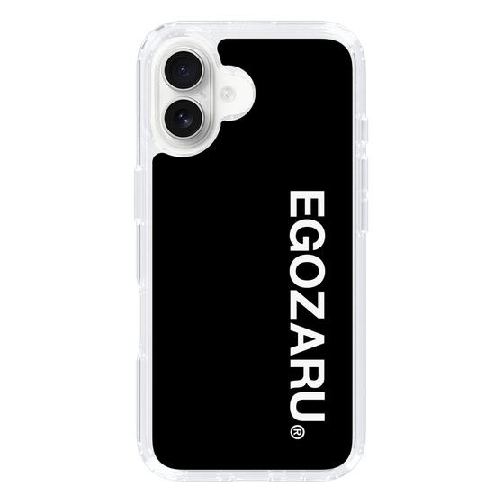 スリムプロテクションケース［ EGOZARU - ベーシックロゴ バーティカル ］