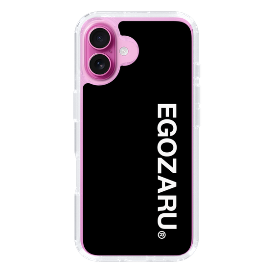 スリムプロテクションケース［ EGOZARU - ベーシックロゴ バーティカル ］