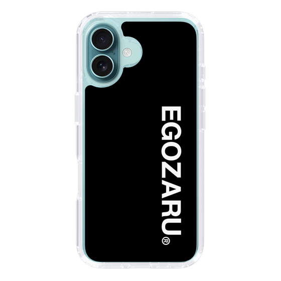 スリムプロテクションケース［ EGOZARU - ベーシックロゴ バーティカル ］