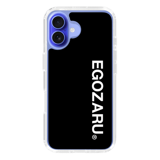 スリムプロテクションケース［ EGOZARU - ベーシックロゴ バーティカル ］